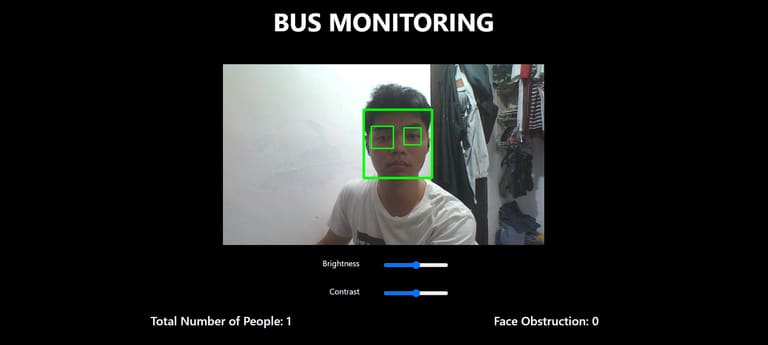 Face Obstruction Detection Web System preview