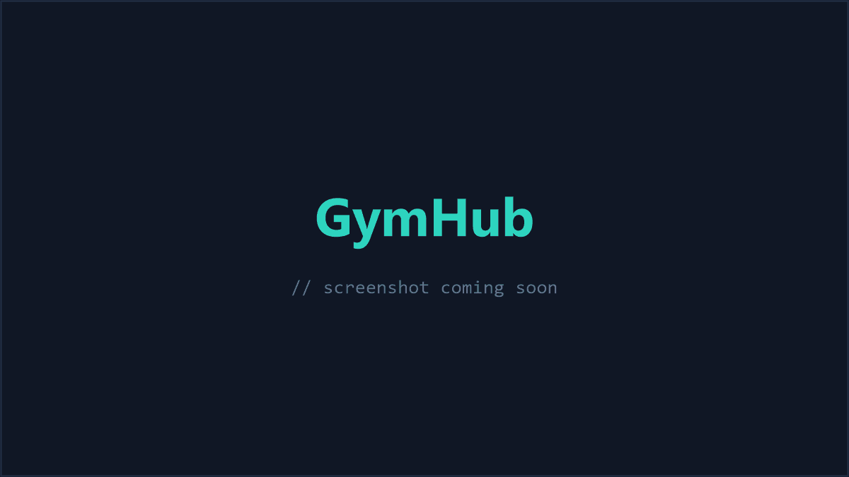 GymHub preview