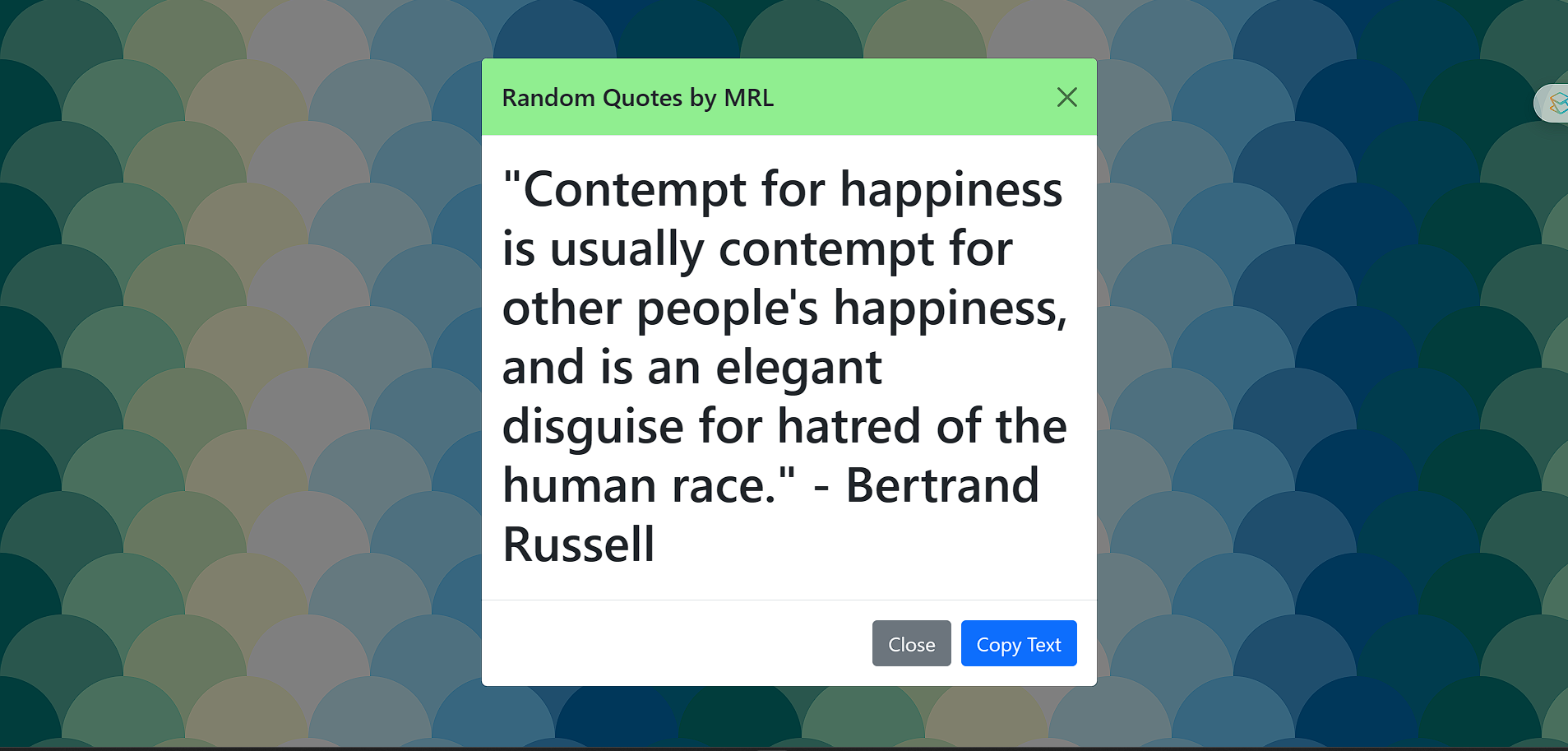 MRL Quote Generator project thumbnail